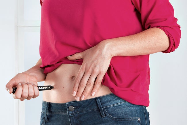 Smooth insulin injection