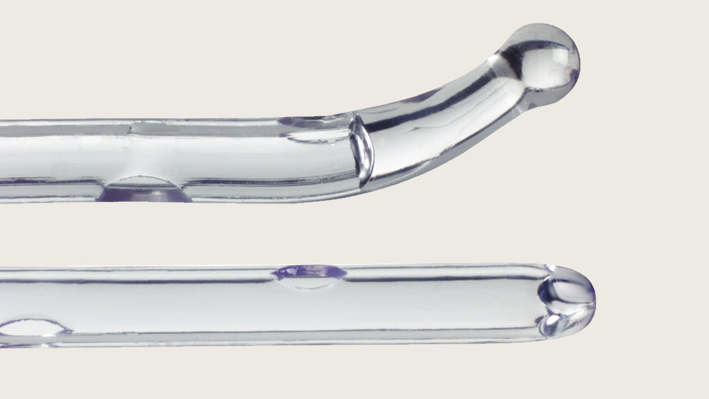 example of curved ball and soft rounded tip