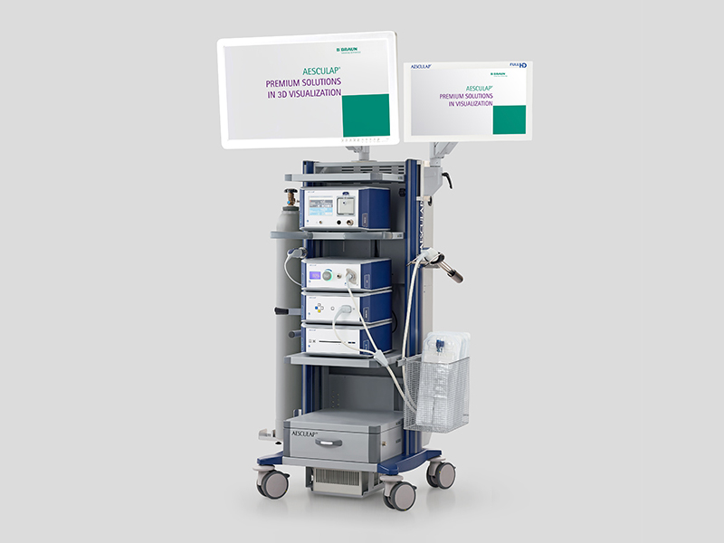 Endoskopietürme mit Sichtsystemen, Insufflations- und Saug-Spülgeräten