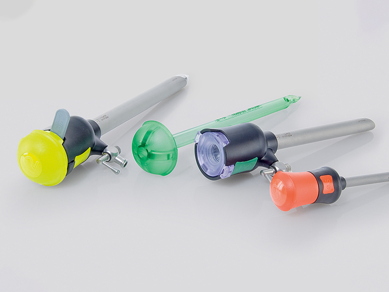 Wiederverwendbares und hybrides Trokarsystem