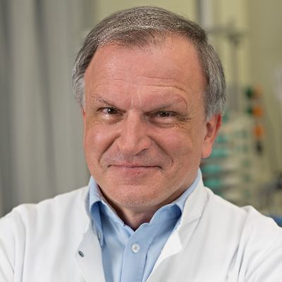 portrait of the male health care specialist 